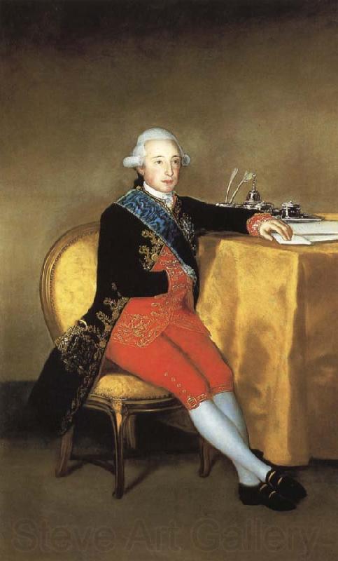 Francisco Goya Count of Altamira